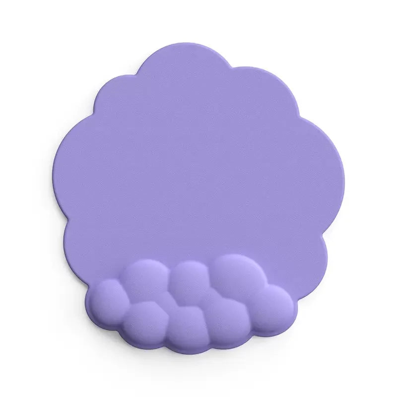 Cloud-Shaped Mouse Pad & Keyboard Wrist Rest