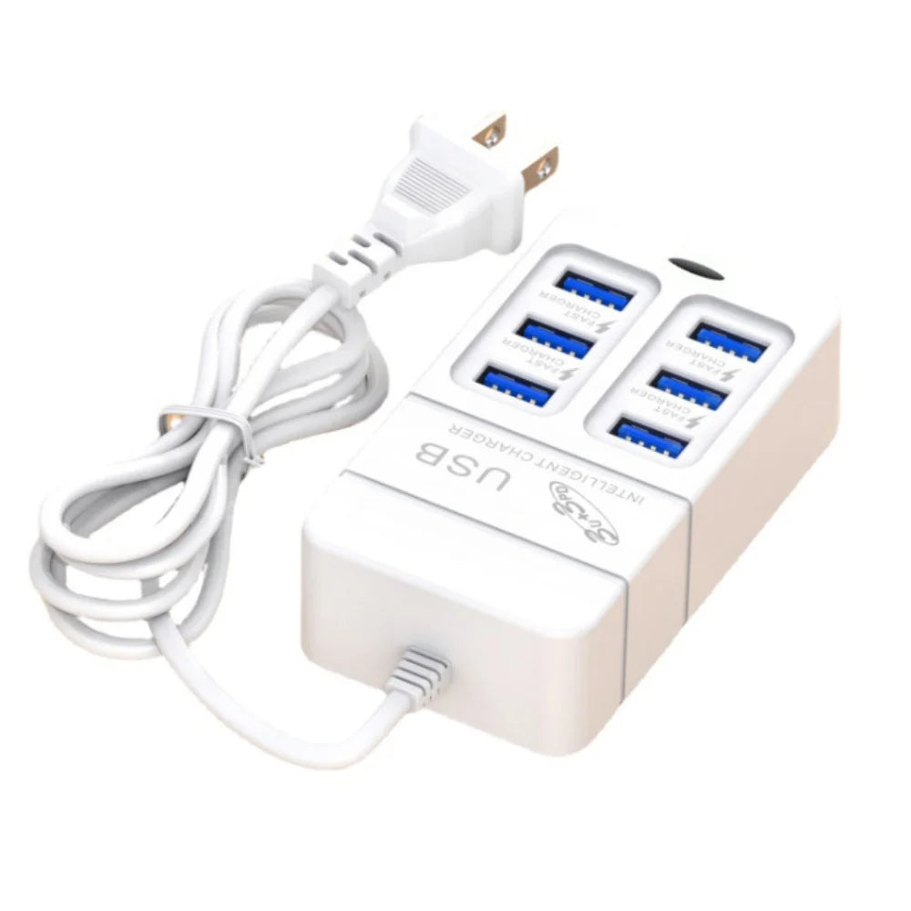 6-Port Fast USB Wall Charger