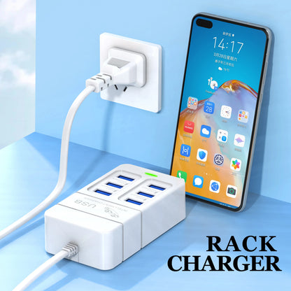 6-Port Fast USB Wall Charger