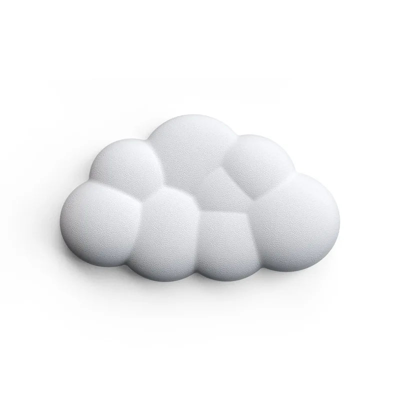 Cloud-Shaped Mouse Pad & Keyboard Wrist Rest