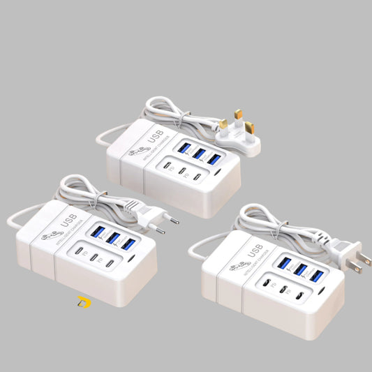 6-Port Fast USB Wall Charger