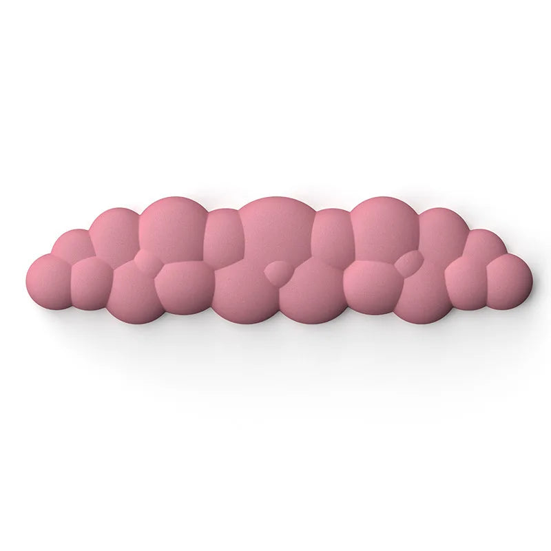 Cloud-Shaped Mouse Pad & Keyboard Wrist Rest